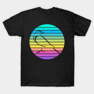 Raven Sunset Circle T-Shirt